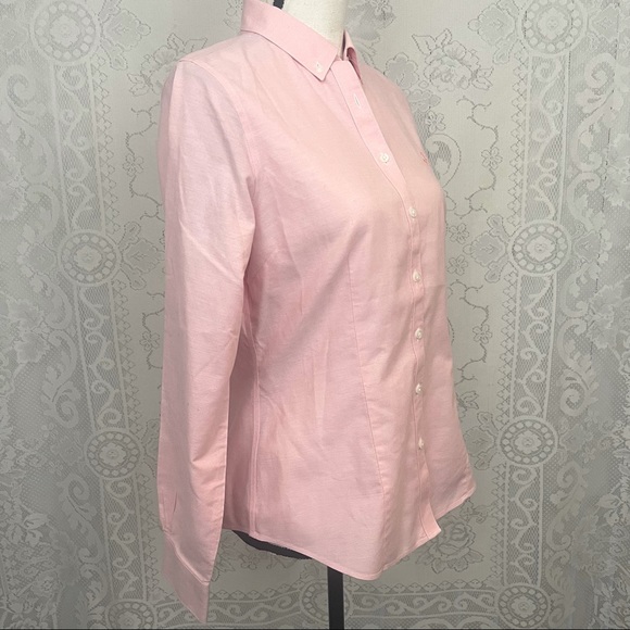 SOLD! Brooks Brothers Blush Pink Tailored Fit Non Iron Supima Cotton Size 8P - Picture 5 of 10